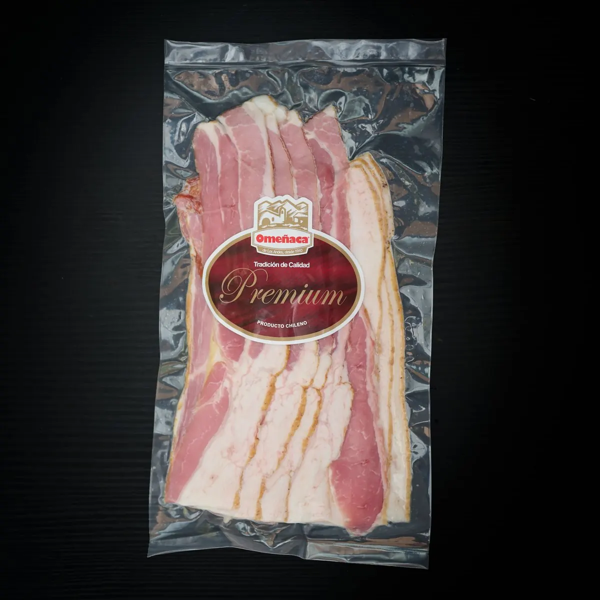 Tocino ahumado laminado